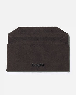 Craighill Batten Card Wallet - Coffee