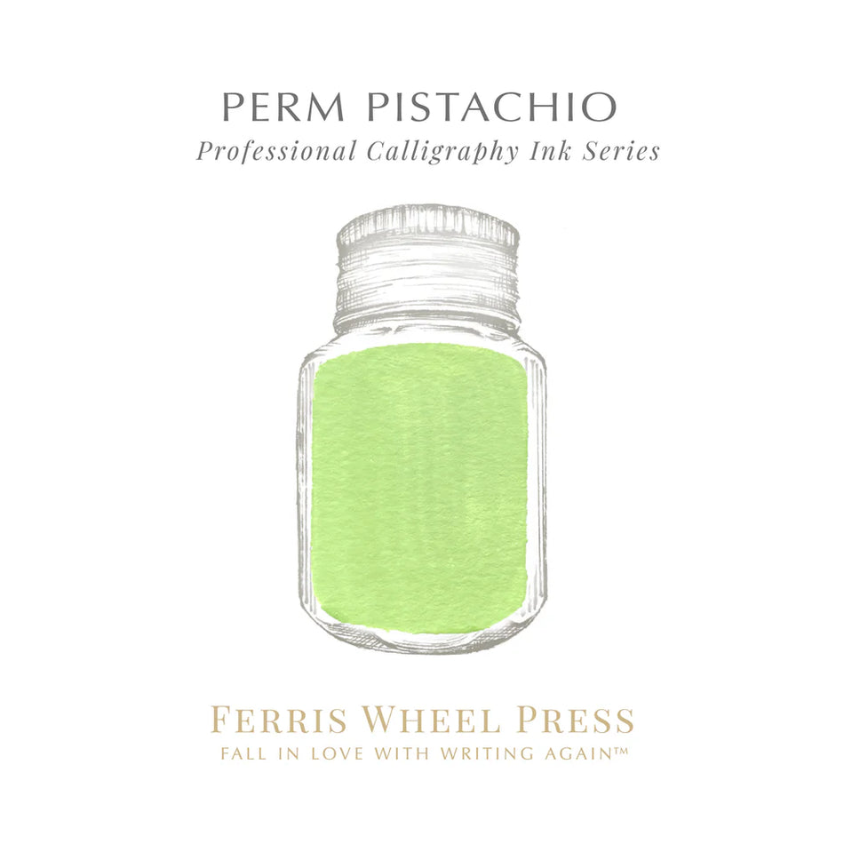 Ferris Wheel Press Calligraphy Ink (28ml) - Perm Pistachio