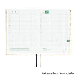 Hobonichi Techo 2027 HON A5 V&A Series: Vine