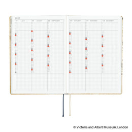 Hobonichi Techo 2027 HON A5 V&A Series: Vine