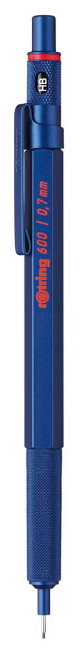 rOtring 600 (0.7mm) Mechanical Pencil - Blue
