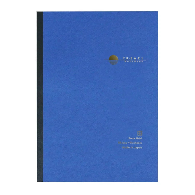 Nakabayashi YU-SARI Notebook - B5 Grid (Blue)