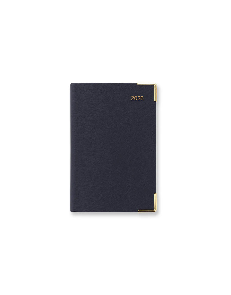 LETTS 2026 Classic Weekly Gold Corners 3x4 - Blue