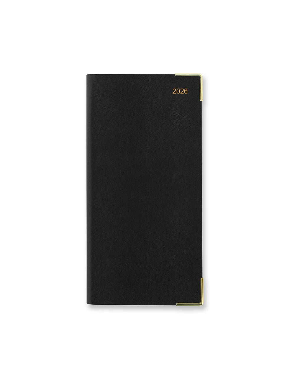 LETTS 2026 Classic Weekly Gold Corners 3x6 - Black