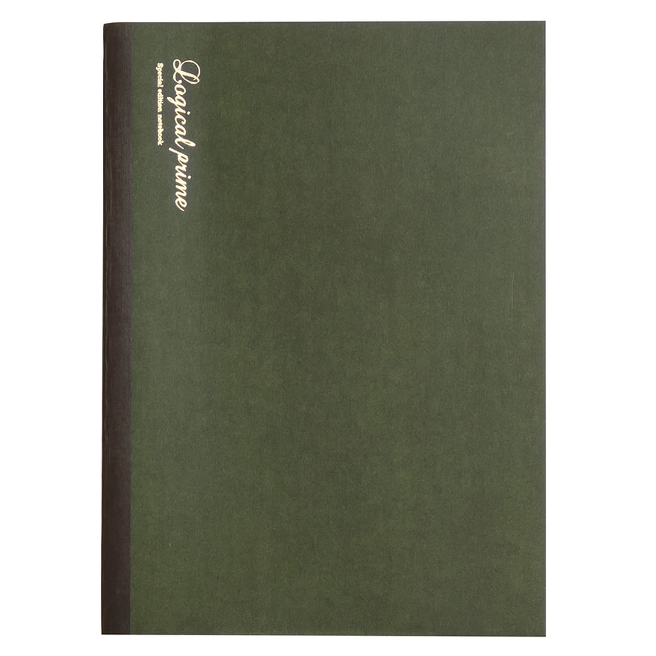Nakabayashi Logical Prime Notebook - B5 7mm Ruled (Green)