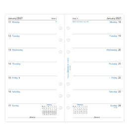 Filofax 2027 Personal Week On One Page