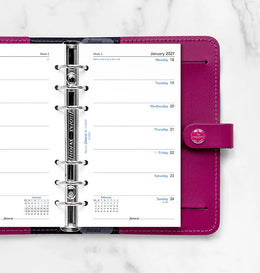 Filofax 2027 Personal Week On One Page