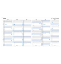Filofax 2027 A5 Vertical Year Planner
