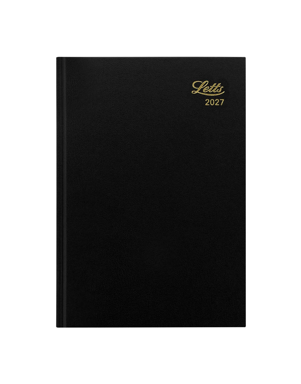 Letts 2027 Standard A5 Daily 6X8 Black