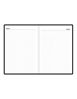 Letts 2027 Standard A5 Daily 6X8 Black