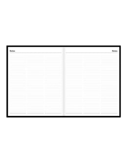 LETTS 2027 Standard Quarto Daily 8X10 Black