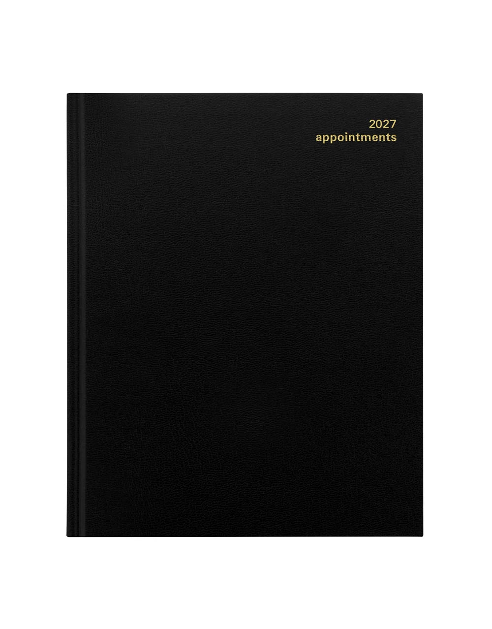 LETTS 2027 Principal Quarto Weekly 8X10 - Black