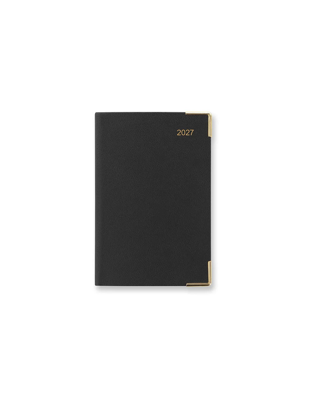 LETTS 2027 Classic Weekly Gold Corners 3x4 - Black