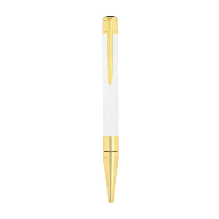 S.T. Dupont D-Initial White/Gold