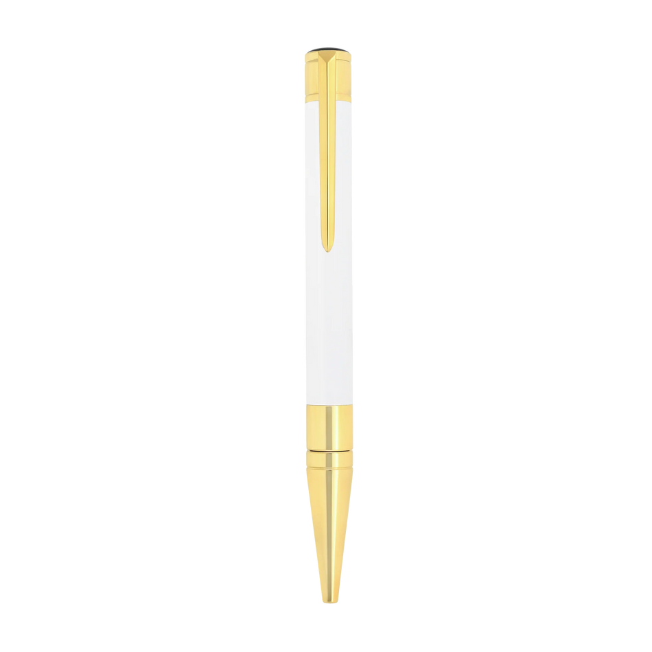 S.T. Dupont D-Initial White/Gold
