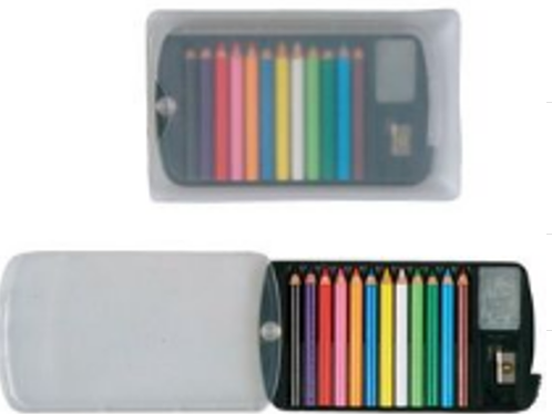 Clear Mini Staff 12 color set