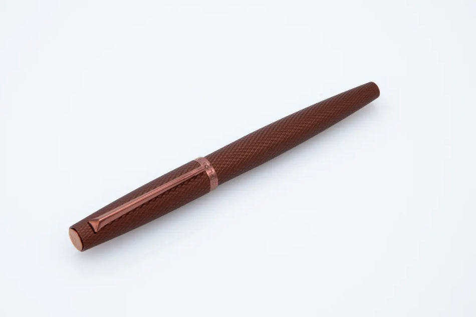 Diplomat Viper Rollerball - Brown Guilloche