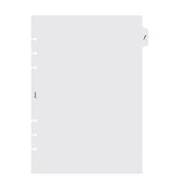 Filofax A5 Transparent Flyleaf