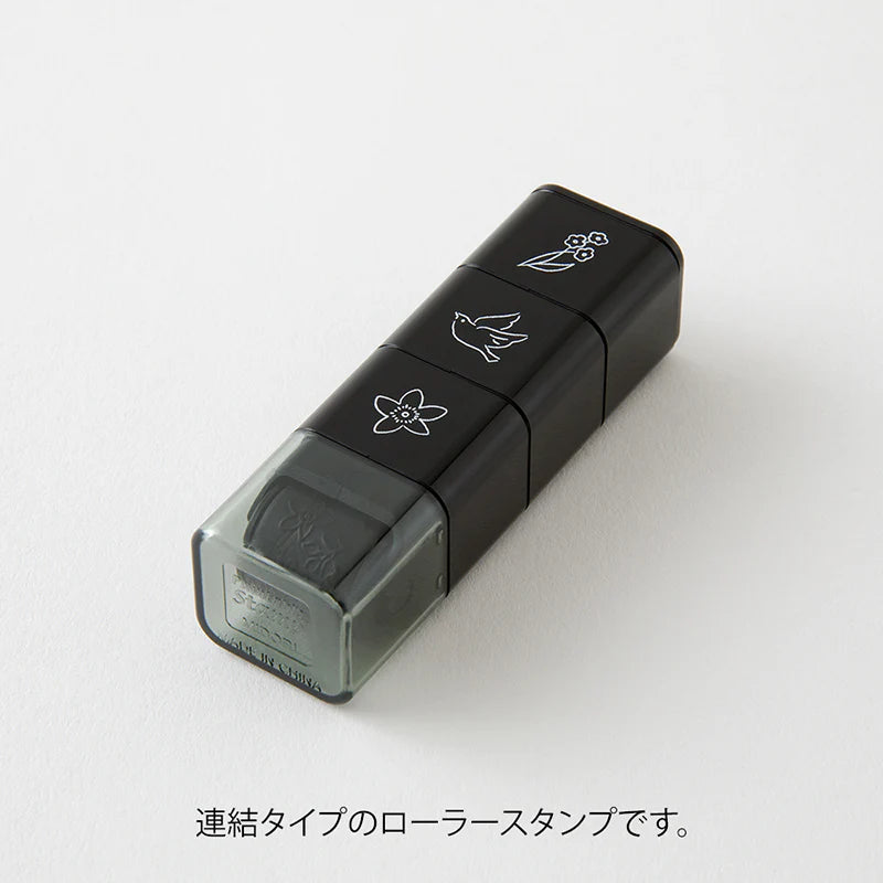 Midori Paintable Stamp Roller - Plant