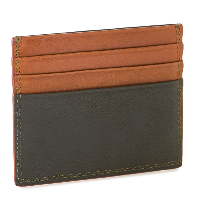 Mywalit RFID Double Sided CC Holder Tan-Olive