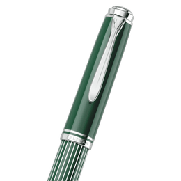 Pelikan Souverän® M815 Metal Striped Green Fountain Pen