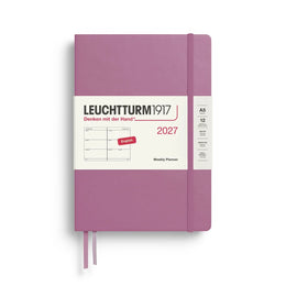 Leuchtturm1917 2027 A5 Weekly Planner - Dusty Rose