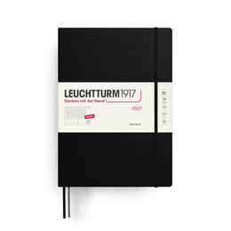 LEUCHTTURM1917 2027 A4+ Master Week Planner - Black