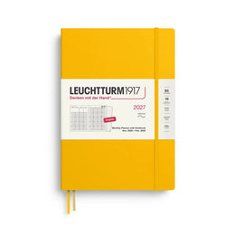 LEUCHTTURM1917 2027 B5 Softcover Monthly Planner w/ Notebook - Sunflower