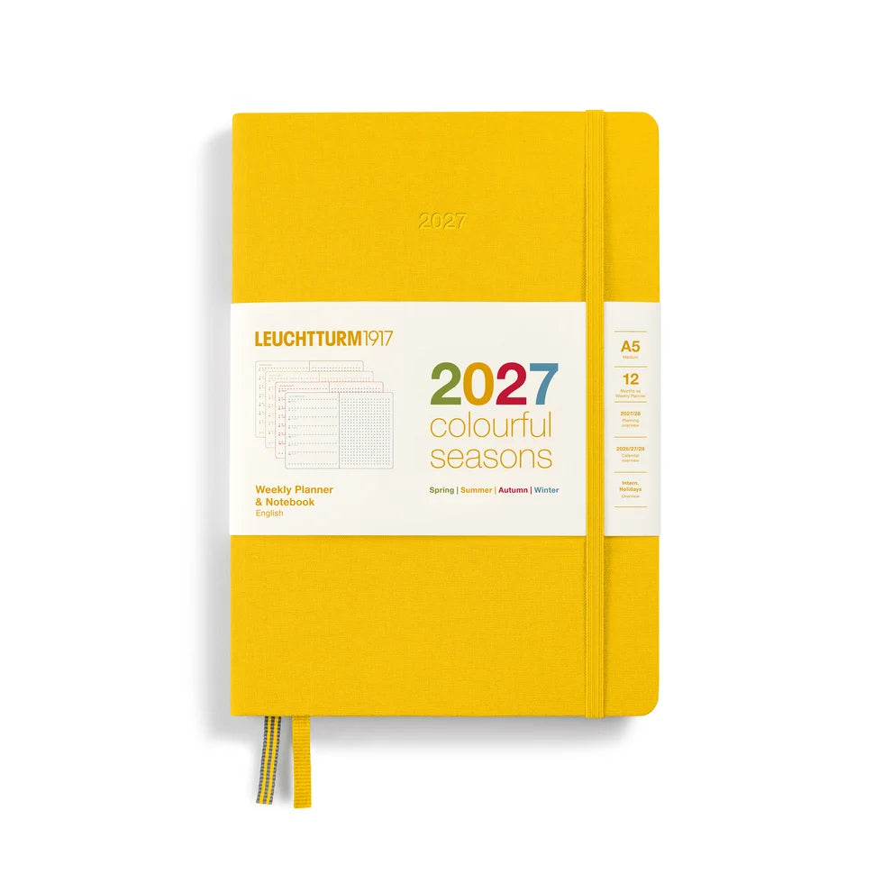 LEUCHTTURM1917 2027 Colourful Seasons Weekly Planner & Notebook - Summer