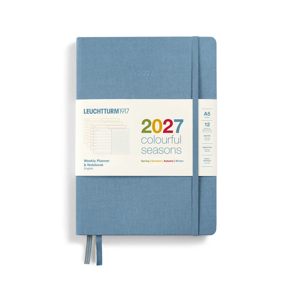 LEUCHTTURM1917 2027 Colourful Seasons Weekly Planner & Notebook - Winter