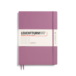 LEUCHTTURM1917 Notebook Master Slim (A4+) Hardcover, 123 Numbered pages, dotted - Dusty Rose Pink