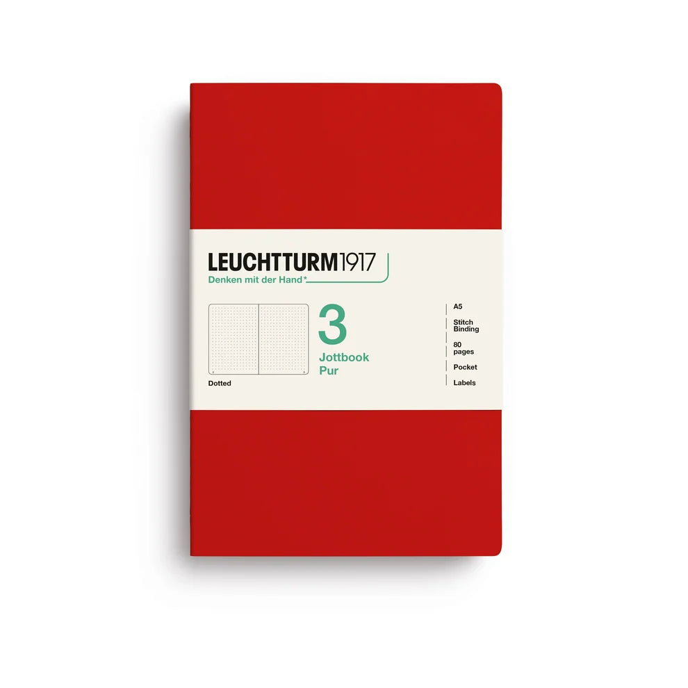 LEUCHTTURM1917 Jottbook Pur SC Medium (A5) - Cherry