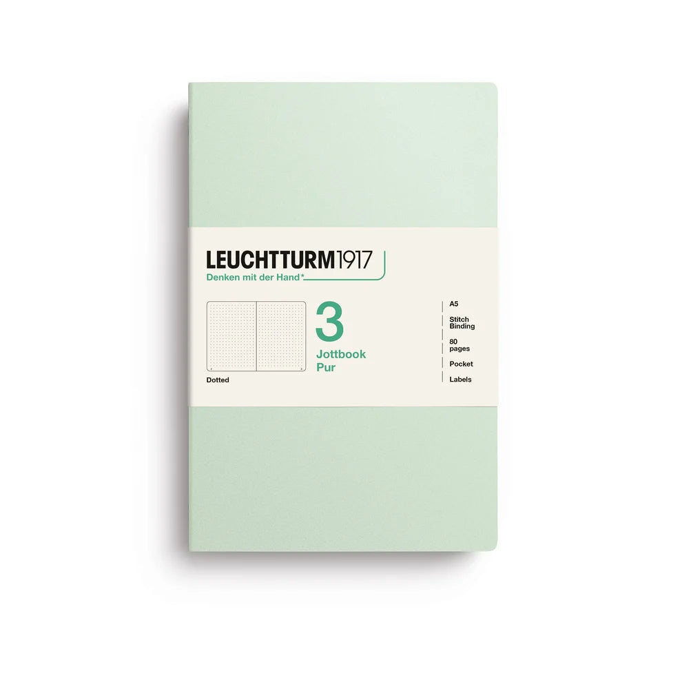 LEUCHTTURM1917 Jottbook Pur SC Medium (A5) - Mint Green