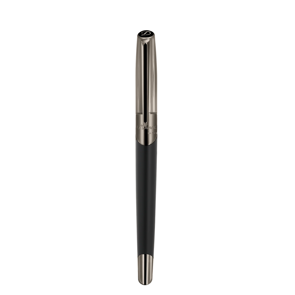 S.T. Dupont Defi Millennium Fountain Pen - Matte Black/Gunmetal