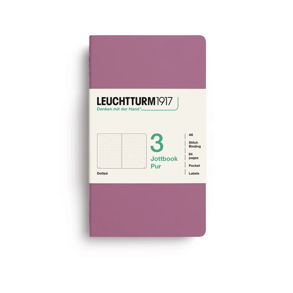 LEUCHTTURM1917 Jottbook Pur SC Pocket (A6) - Dusty Rose