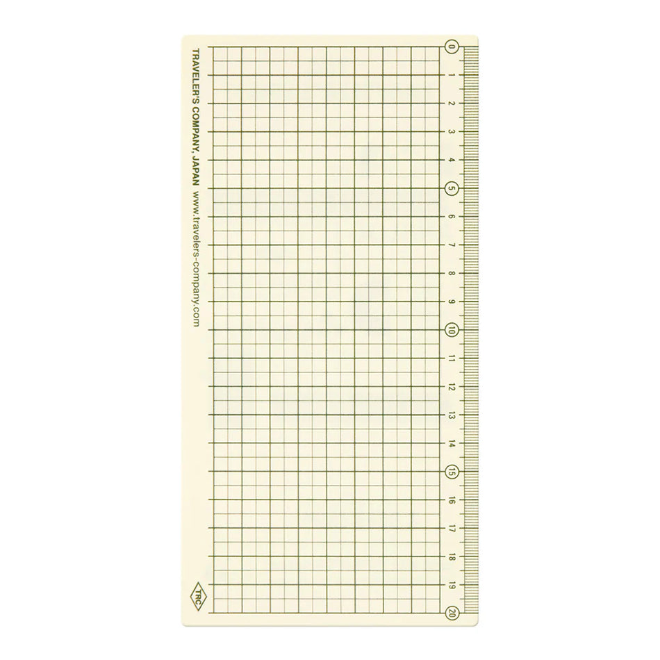 TRAVELER'S Notebook Regular Size Refill - 2026 Plastic Sheet