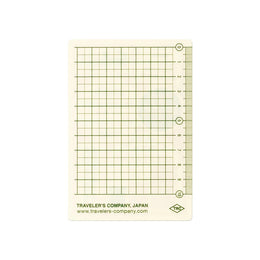 TRAVELER'S Notebook Passport Size Refill - 2027 Plastic Sheet