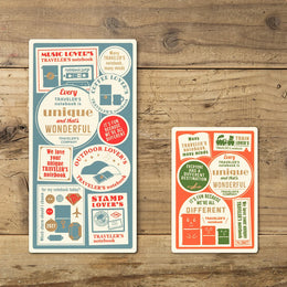TRAVELER'S Notebook Passport Size Refill - 2027 Plastic Sheet