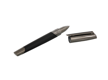 S.T. Dupont Defi Millennium Gunmetal And Matte Black Rollerball Pen
