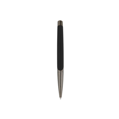 S.T. Dupont Defi Millennium Silver And Matte Black Ballpoint Pen
