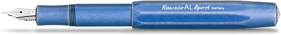 Kaweco Sport AL Fountain Pen - Stonewashed - Blue