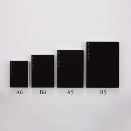 Stalogy 018 Editor's Series 365Days B6 Notebook - Grid - Black