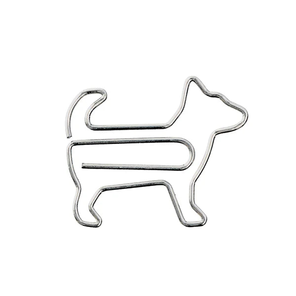 Midori D-clips Paper Clips - Dog