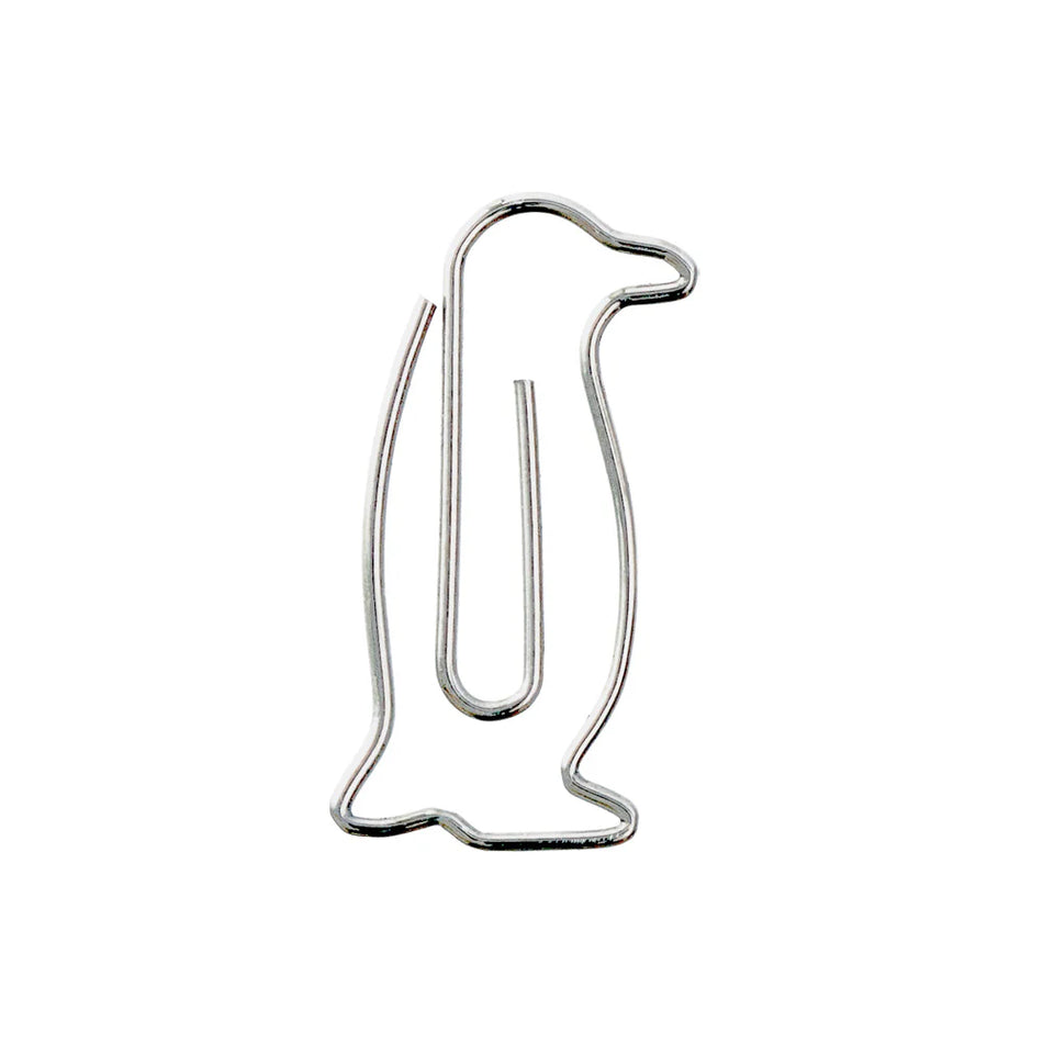Midori D-clips Paper Clips - Penguin