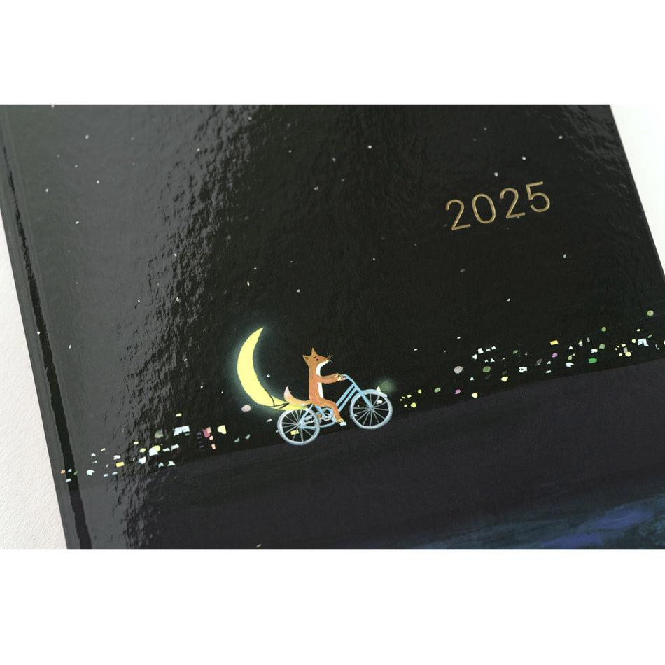 Hobonichi Techo 2025 HON A5 Hiroko Kubota - Crescent Moon Delivery