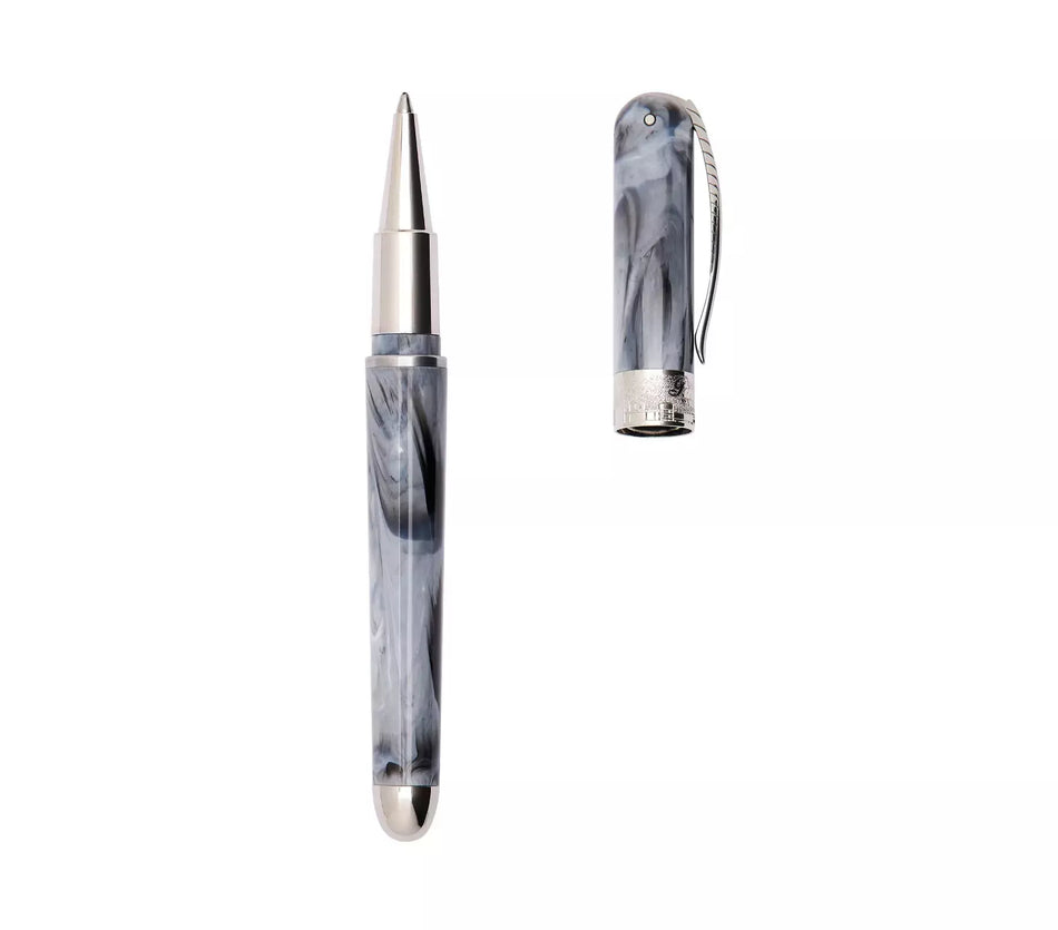 Pineider Avatar UR Mini Rollerball Gray Zebrino