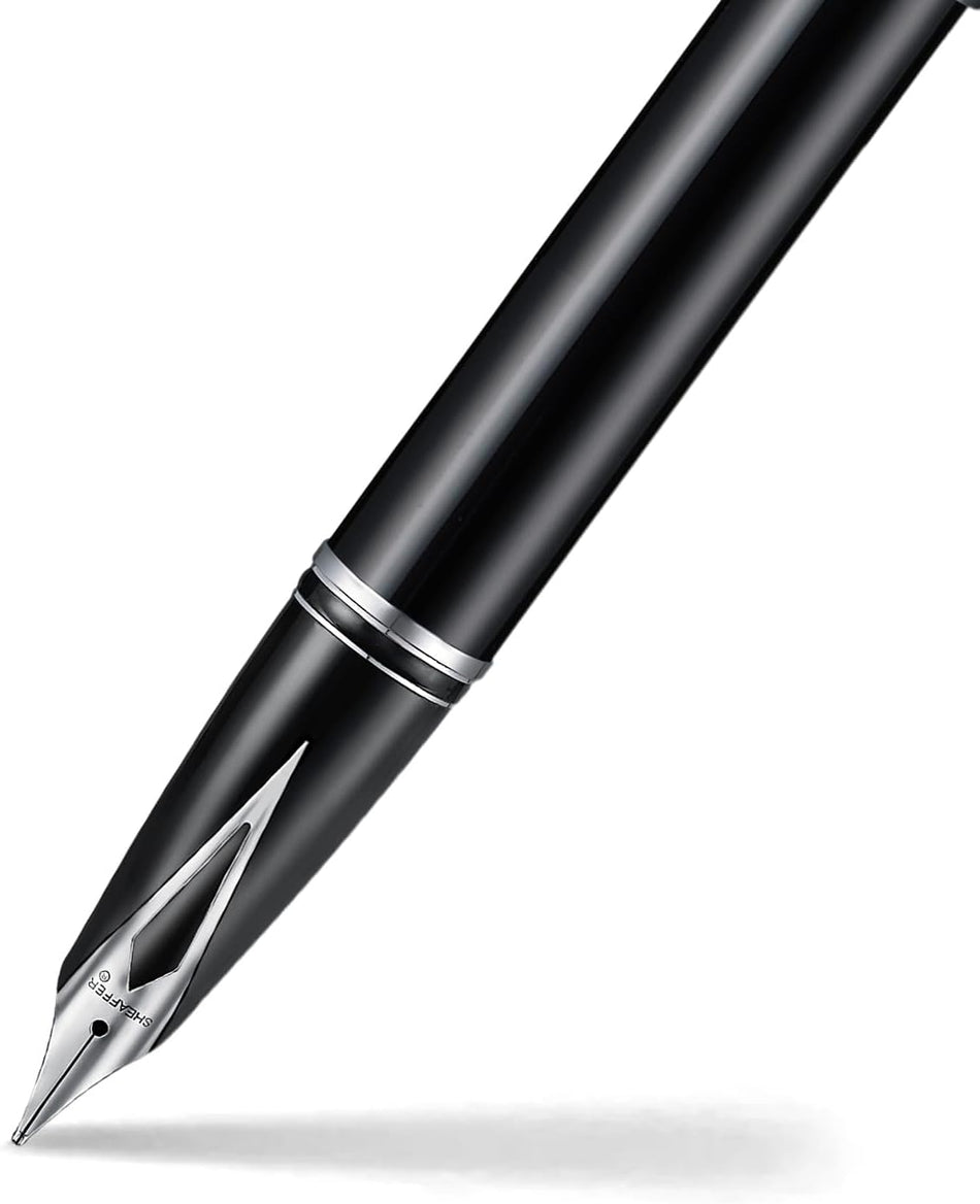 Sheaffer Legacy Fountain Pen - Black and Chrome Trims
