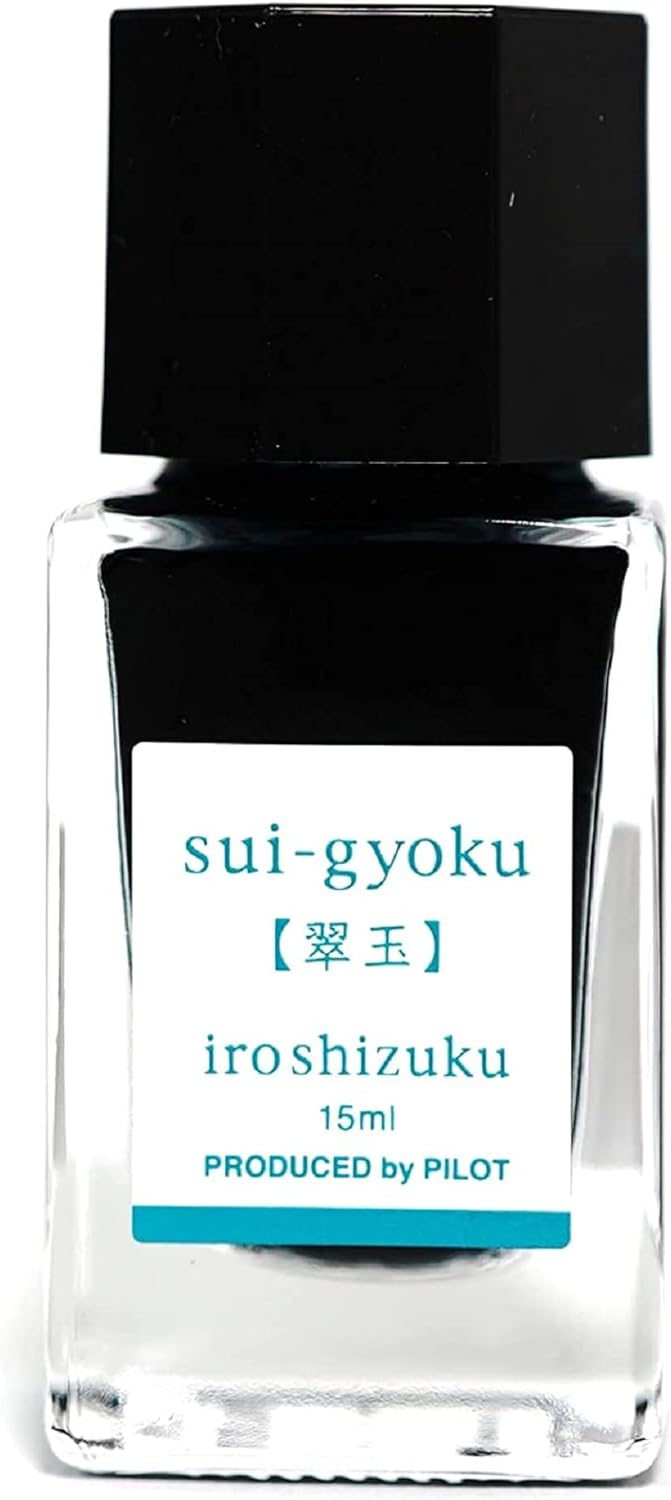 Pilot Iroshizuku Bottled Fountain Pen Ink (15ml) - sui-gyoku