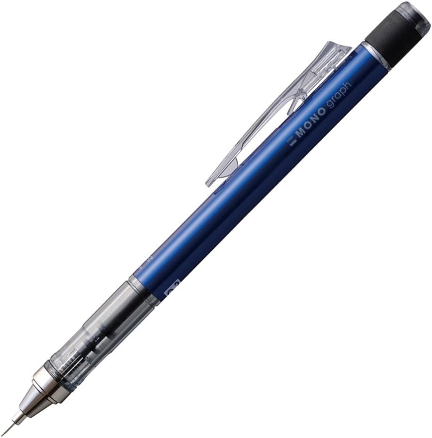 Tombow MONO graph Shaker Mechanical Pencil 0.5mm - Blue