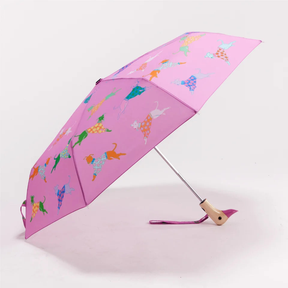 Original Duckhead Umbrella - Dogs in Pink